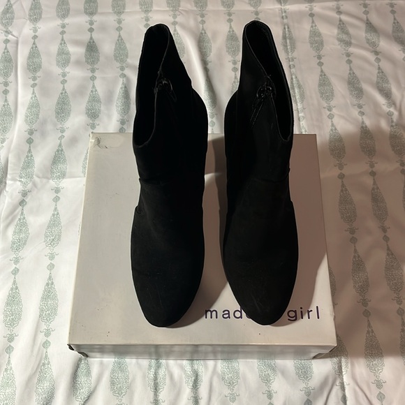 Madden girl black suede heeled boots - Picture 4 of 4